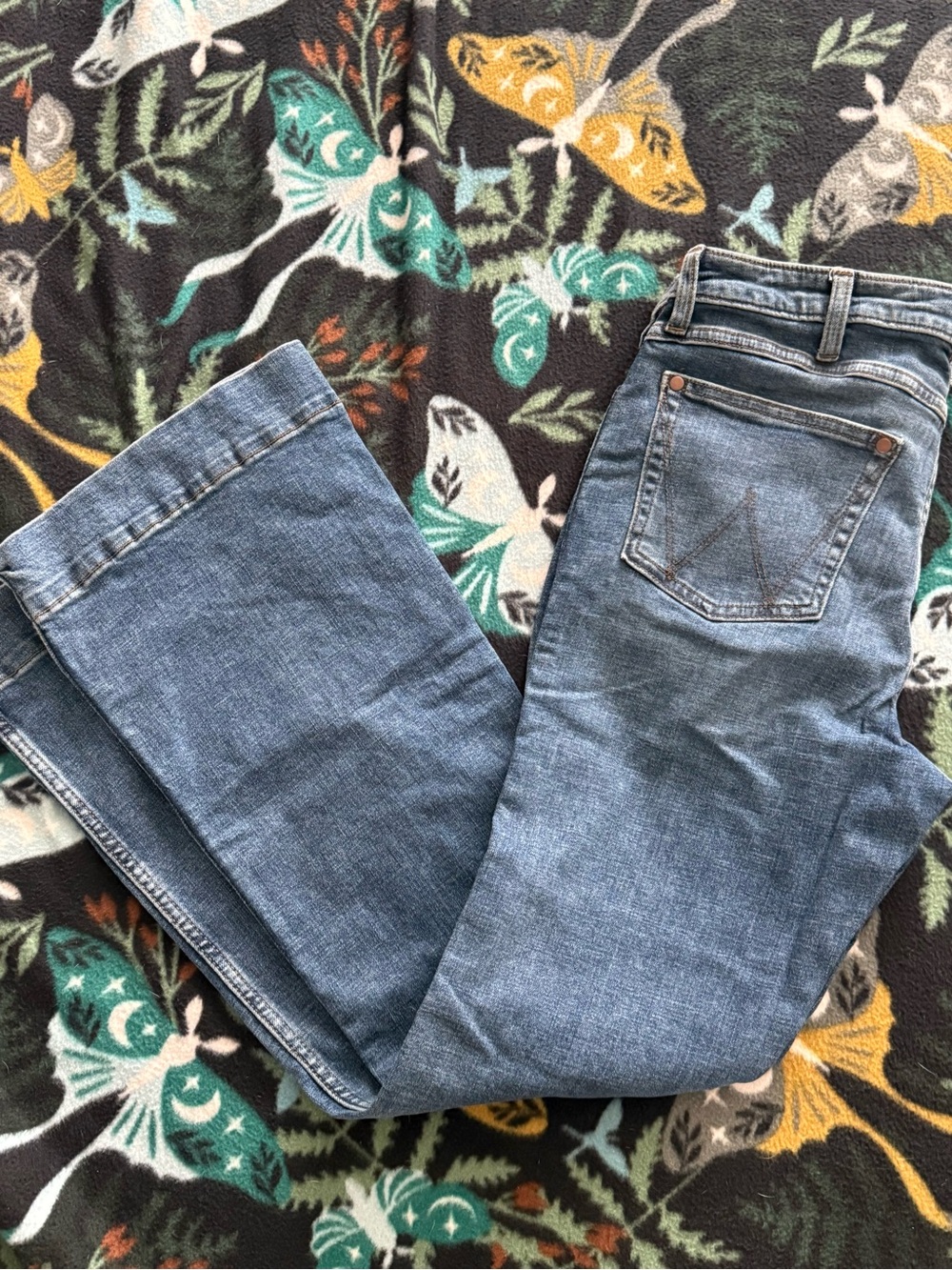 Wrangler Retro High Rise Trouser Jeans – Size 30x32 NWT - Picture 4 of 8